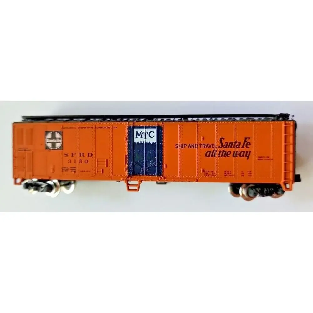Atlas Santa Fe 50' Mech. Reefer MTC Car N Scale Santa‎ Fe All The Way U105-38
